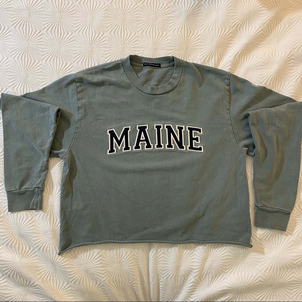 Brandy Melville Cropped Maine Top